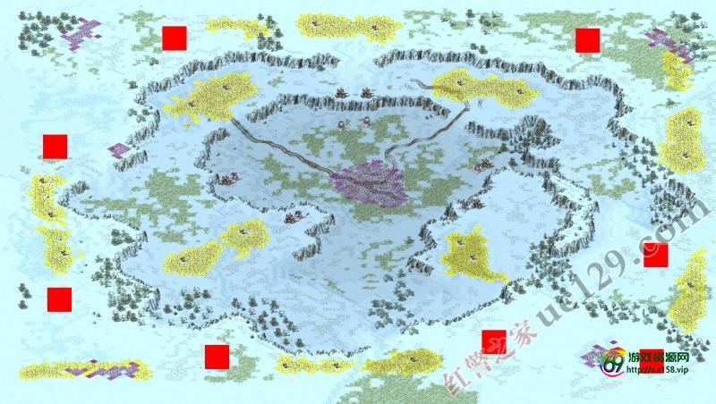 红色警戒2地图大全，红色警戒2冰天雪地地图包下载-含平衡、海战版、无中国版